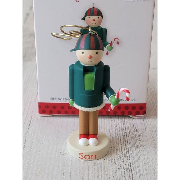 Hallmark super son 2013 ornament Xmas candy cane - Picture 2 of 6